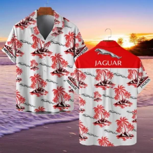 Jaguar Cars Hawaiian Shirt Style Classic Oversized Hawaiian, Unisex Hawaiian Shirt Trending Summer