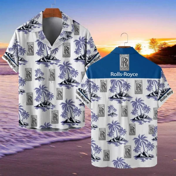 Rolls Royce Hawaiian Shirt Style Classic Oversized Hawaiian, Unisex Hawaiian