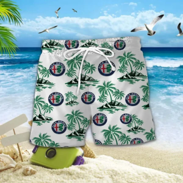 Alfa Romeo Hawaiian Shirt Style Classic Oversized Hawaiian