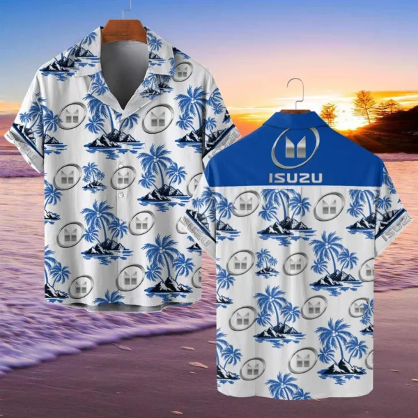 Isuzu Hawaiian Shirt Style Classic Oversized Hawaiian, Unisex Hawaiian Shirt Trending Summer