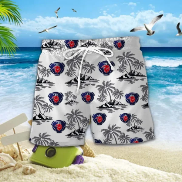 Scania Hawaiian Shirt Style Classic Oversized Hawaiian, Unisex Hawaiian