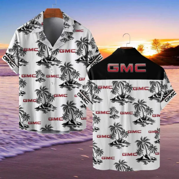 GMC Car Hawaiian Shirt Style Classic Oversized Hawaiian, Unisex Hawaiian