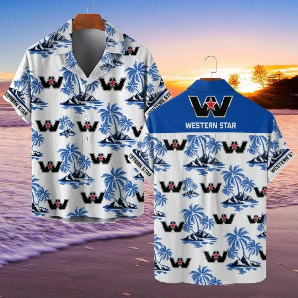 Western Star Hawaiian Shirt Style Classic Oversized Hawaiian, Unisex Hawaiian