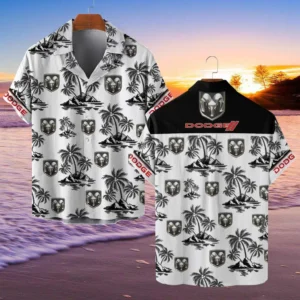 Dodge Hawaiian Shirt Style Classic Oversized Hawaiian, Unisex Hawaiian Shirt Trending Summer