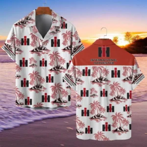 International Harvester Hawaiian Shirt Style Classic Oversized Hawaiian, Unisex Hawaiian Shirt Trending Summer