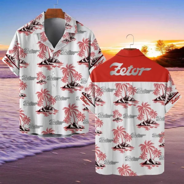 Zetor Hawaiian Shirt Style Classic Oversized Hawaiian, Unisex Hawaiian Shirt Trending Summer