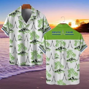 Deutz-Fahr Hawaiian Shirt Style Classic Oversized Hawaiian, Unisex Hawaiian Shirt Trending Summer