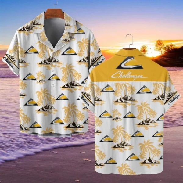 Challenger Hawaiian Shirt Style Classic Oversized Hawaiian, Unisex Hawaiian Shirt Trending Summer