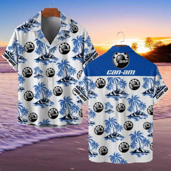 BRP Can-am Hawaiian Shirt Style Classic Oversized Hawaiian, Unisex Hawaiian Shirt Trending Summer