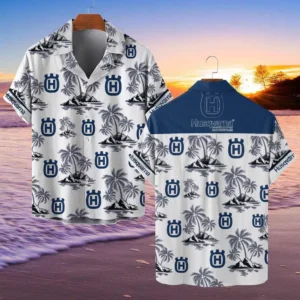 Husqvarna Motorcycles Hawaiian Shirt Style Classic Oversized Hawaiian, Unisex Hawaiian Shirt Trending Summer