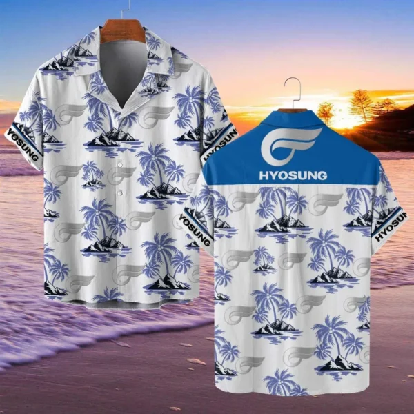 Hyosung Motorcyles Hawaiian Shirt Style Classic Oversized Hawaiian, Unisex Hawaiian