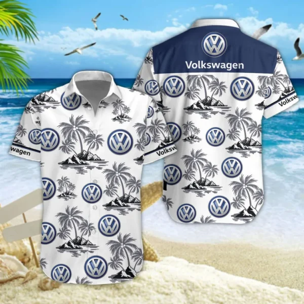 Volkswagen Hawaiian Shirt Style Classic Oversized Hawaiian, Unisex Hawaiian