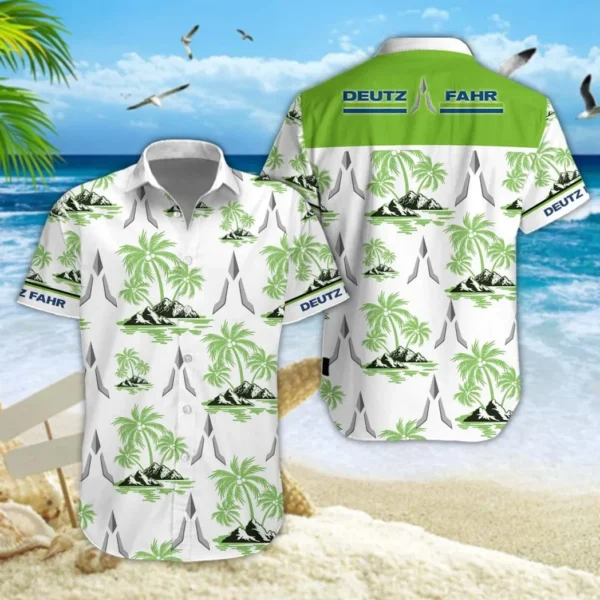 Deutz-Fahr Hawaiian Shirt Style Classic Oversized Hawaiian