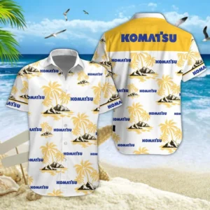 Komatsu Hawaiian Shirt Style Classic Oversized Hawaiian