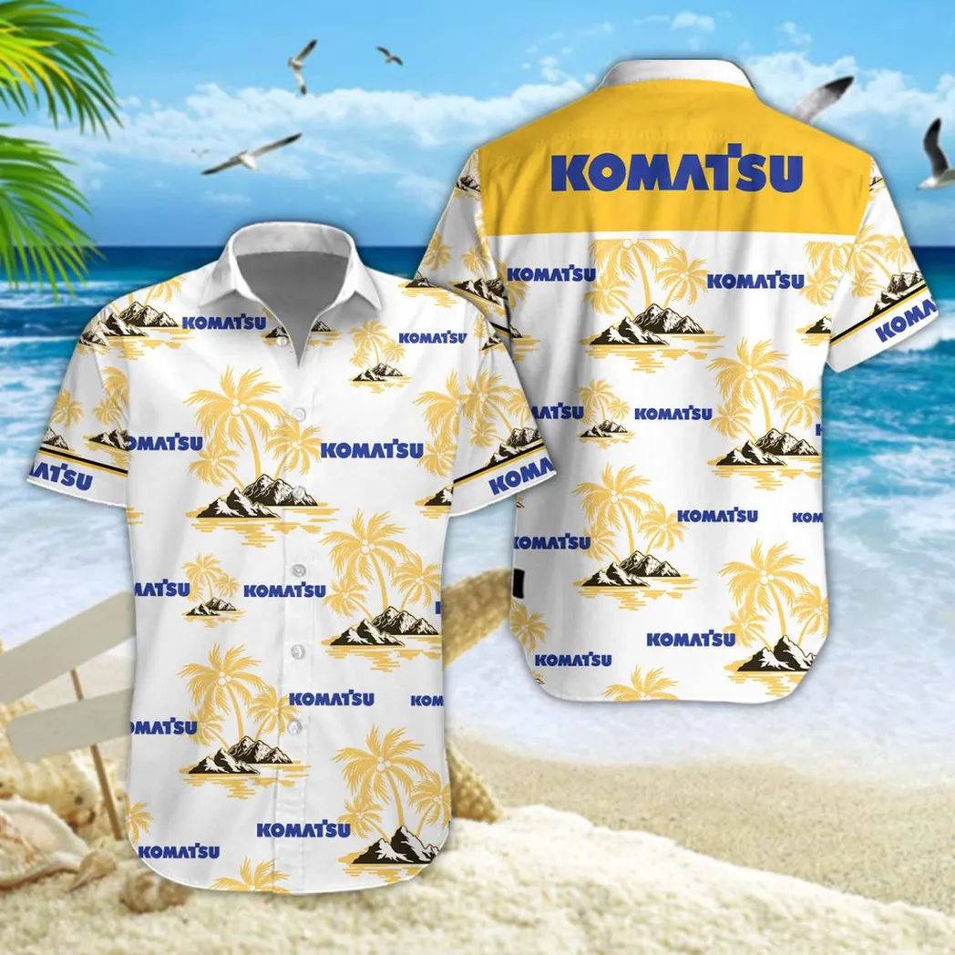 Komatsu Hawaiian Shirt Style Classic Oversized Hawaiian Komatsu Hawaiian Shirt Style Classic Oversized Hawaiian