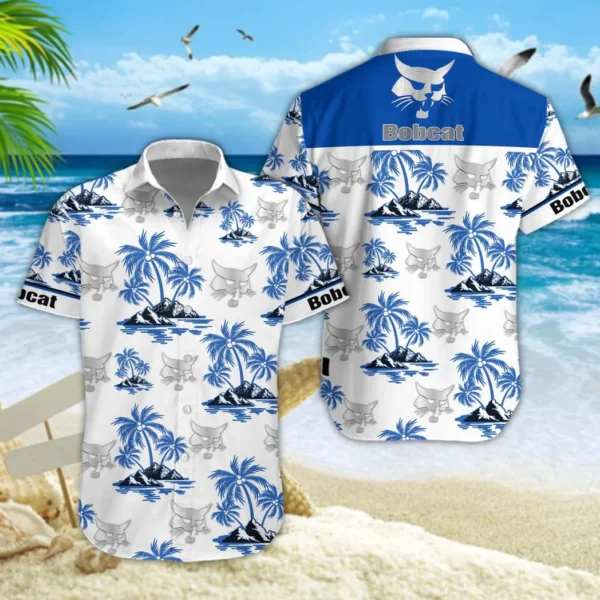 Bobcat Hawaiian Shirt Style Classic Oversized Hawaiian