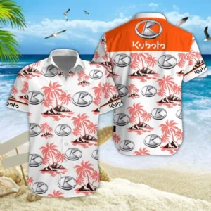 Kubota Hawaiian Shirt Style Classic Oversized Hawaiian