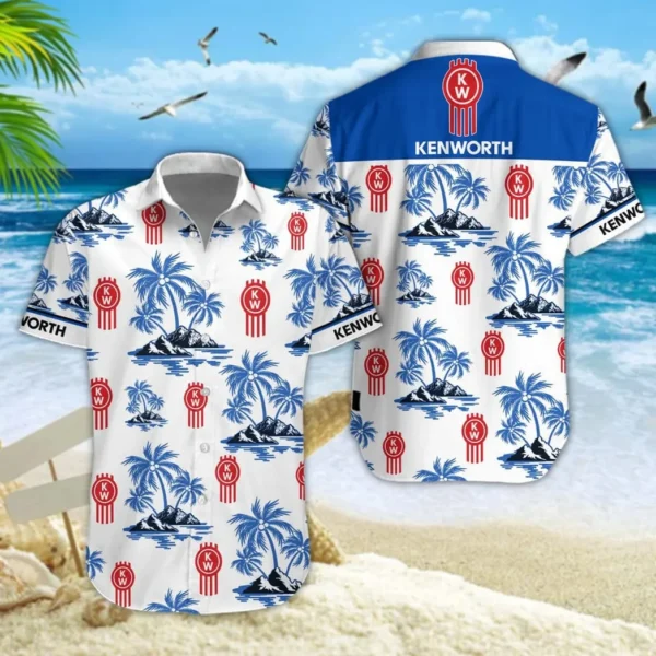 Kenworth Hawaiian Shirt Style Classic Oversized Hawaiian