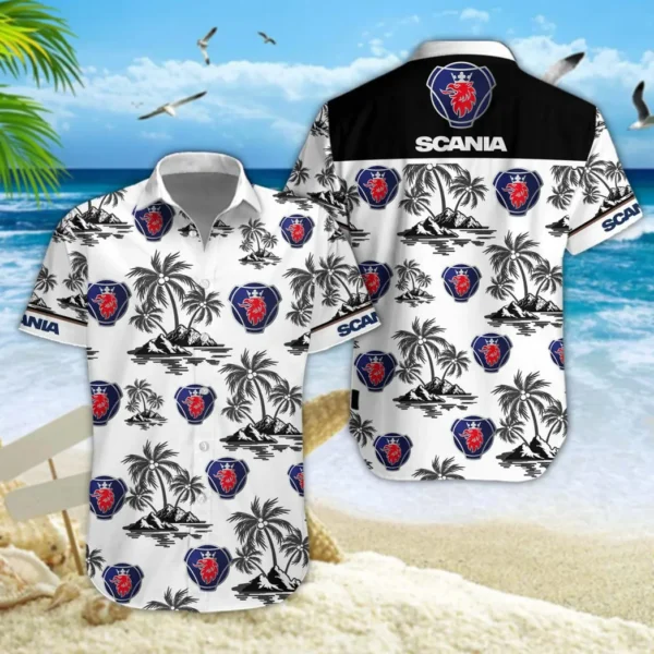 Scania Hawaiian Shirt Style Classic Oversized Hawaiian