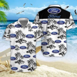 Ford Hawaiian Shirt Style Classic Oversized Hawaiian, Unisex Hawaiian Shirt Trending Summer