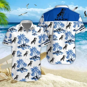 Mack Hawaiian Shirt Style Classic Oversized Hawaiian