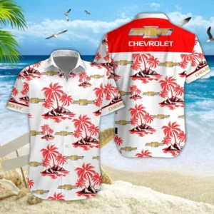 Chevrolet Hawaiian Shirt Style Classic Oversized Hawaiian