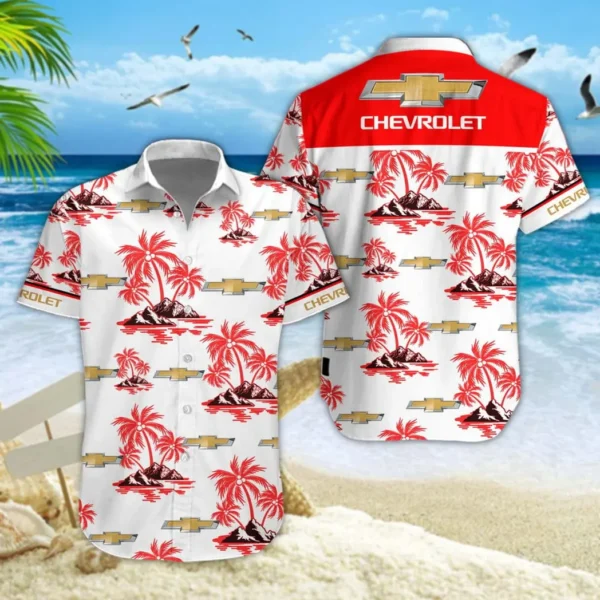 Chevrolet Hawaiian Shirt Style Classic Oversized Hawaiian