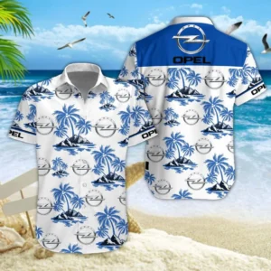 Opel Hawaiian Shirt Style Classic Oversized Hawaiian