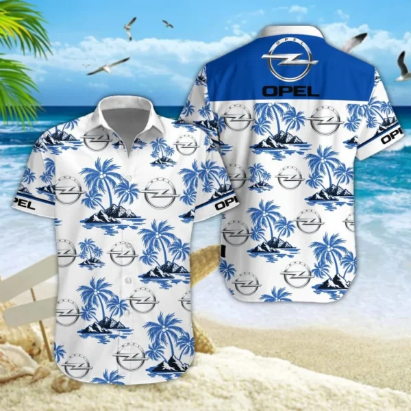 Opel Hawaiian Shirt Style Classic Oversized Hawaiian