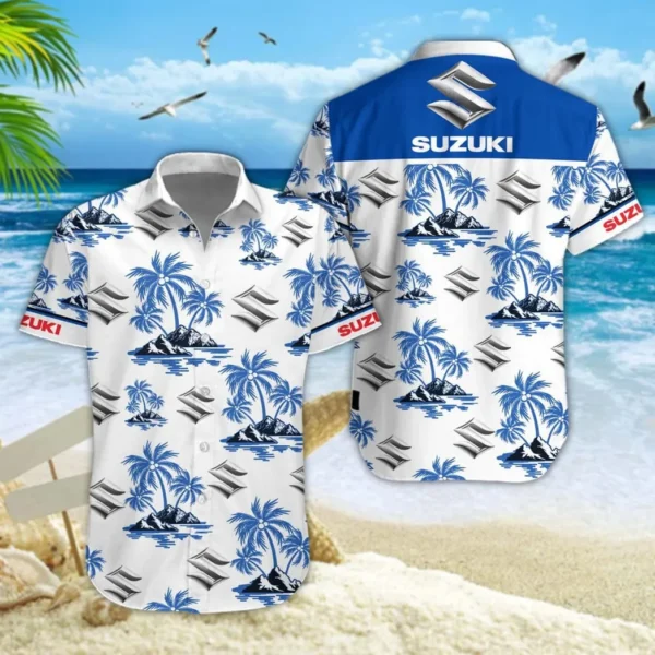 Suzuki Hawaiian Shirt Style Classic Oversized Hawaiian