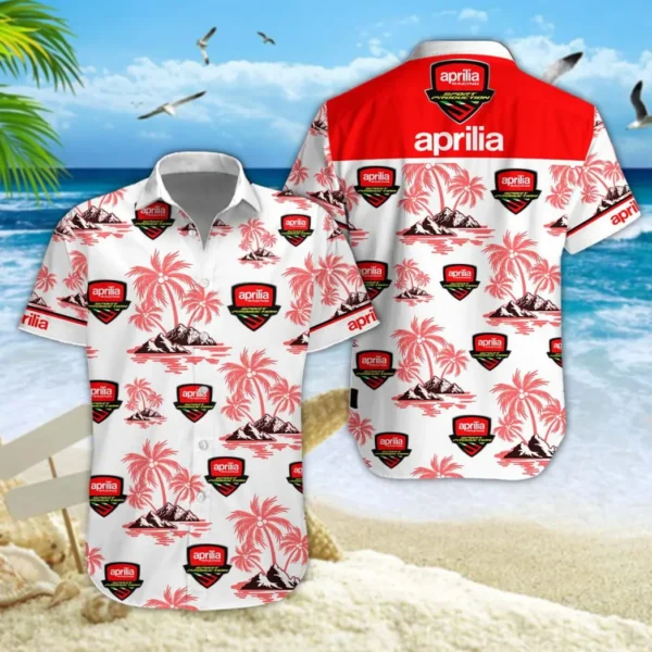 Aprilia Hawaiian Shirt Style Classic Oversized Hawaiian