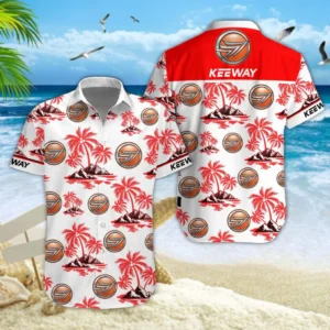 Keeway Motorcycles Hawaiian Shirt Style Classic Oversized Hawaiian, Unisex Hawaiian