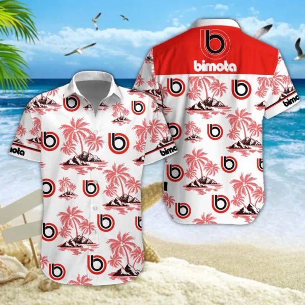 Bimota Motorcycles Hawaiian Shirt Style Classic Oversized Hawaiian