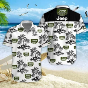 Jeep Hawaiian Shirt Style Classic Oversized Hawaiian