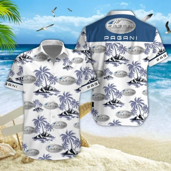 Pagani Hawaiian Shirt Style Classic Oversized Hawaiian