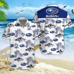 Subaru Hawaiian Shirt Style Classic Oversized Hawaiian