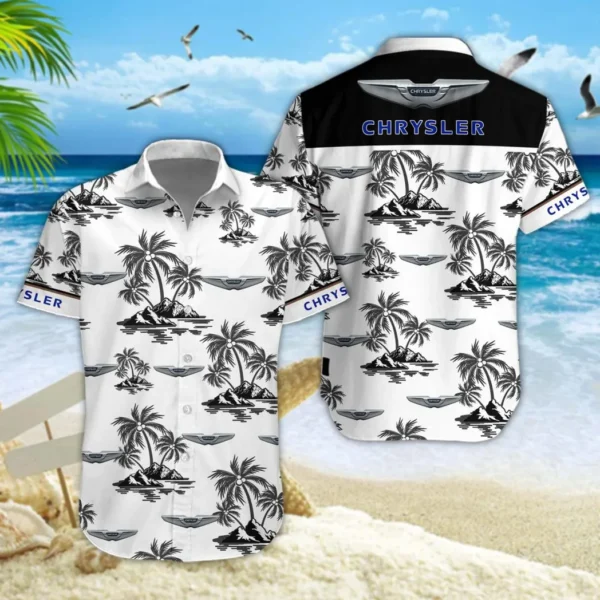 Chrysler Hawaiian Shirt Style Classic Oversized Hawaiian