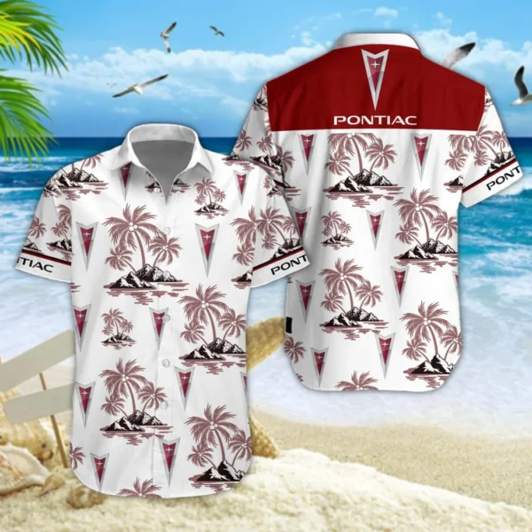 Pontiac Hawaiian Shirt Style Classic Oversized Hawaiian, Unisex Hawaiian