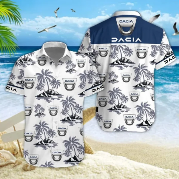 Dacia Hawaiian Shirt Style Classic Oversized Hawaiian