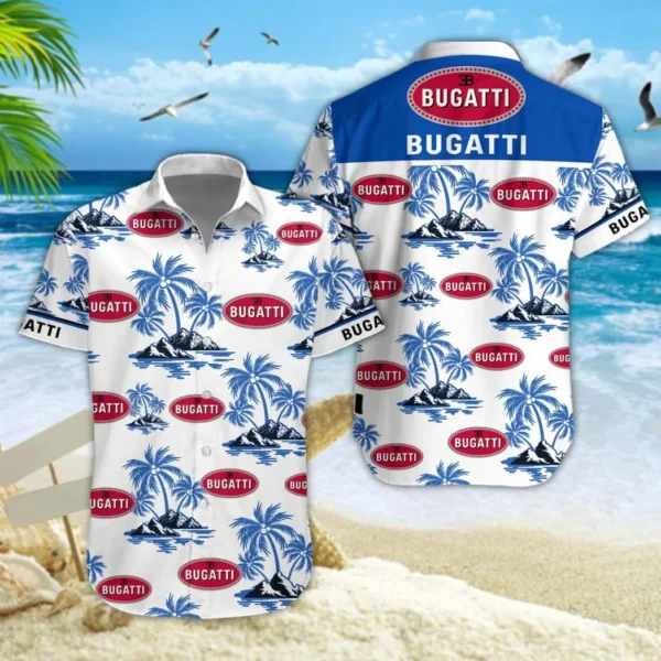 Bugati Hawaiian Shirt Style Classic Oversized Hawaiian