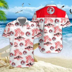 Vauxhall Hawaiian Shirt Style Classic Oversized Hawaiian