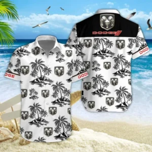 Dodge Hawaiian Shirt Style Classic Oversized Hawaiian