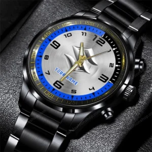 Suzuki Watch Custom Name, Stainless Steel Watch, Dad Gifts