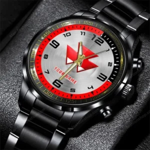 Massey Ferguson Watch Custom Name, Stainless Steel Watch, Dad Gifts