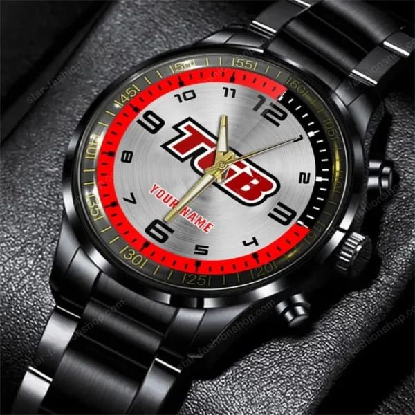 TGB Motorcyles Watch Custom Name, Stainless Steel Watch, Dad Gifts