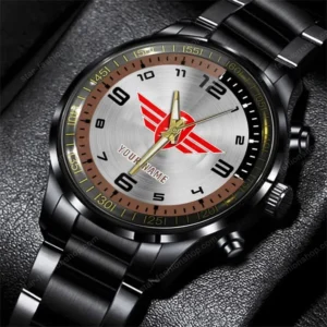 Zundapp Watch Custom Name, Stainless Steel Watch, Dad Gifts