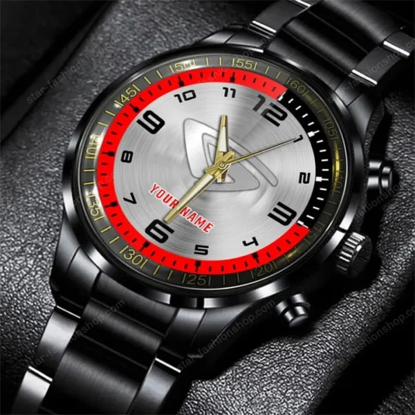 Belarus Watch Custom Name, Stainless Steel Watch, Dad Gifts