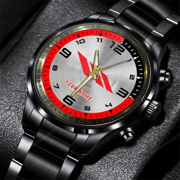 McCormick Watch Custom Name, Stainless Steel Watch, Dad Gifts