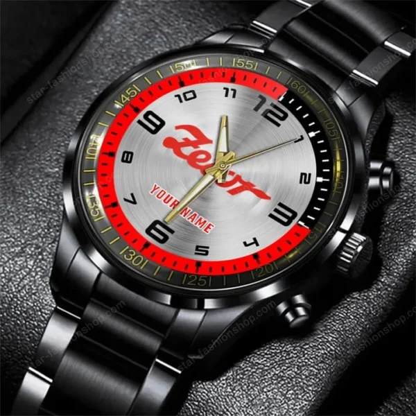 Zetor Watch Custom Name, Stainless Steel Watch, Dad Gifts