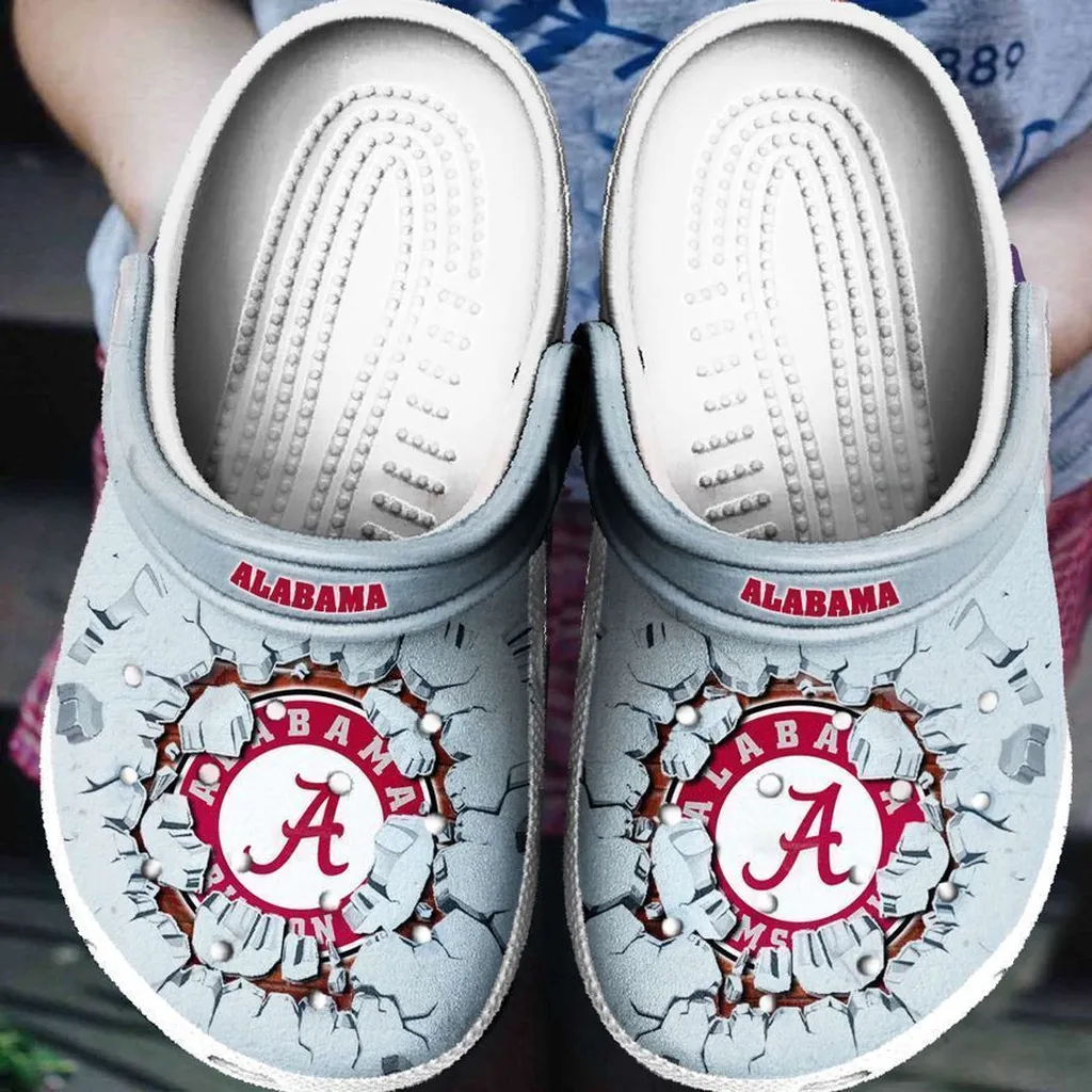 Alabama Crimson Crocs Clog